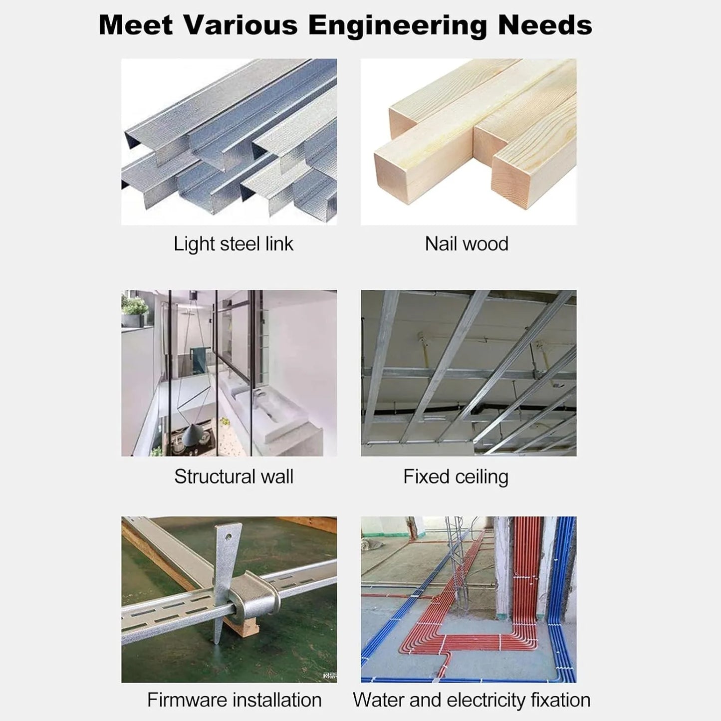 Pistola Clavadora de Alta Presión (Kit Completo de Regalo)🎁