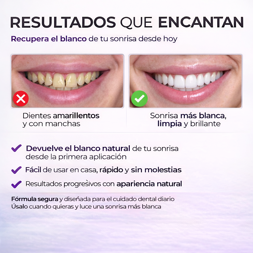 Yasenshi® Blanqueador Dental | Paga 1 Llévate 2