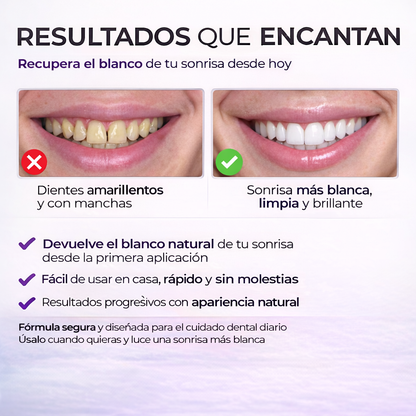 Yasenshi® Blanqueador Dental | Paga 1 Llévate 2