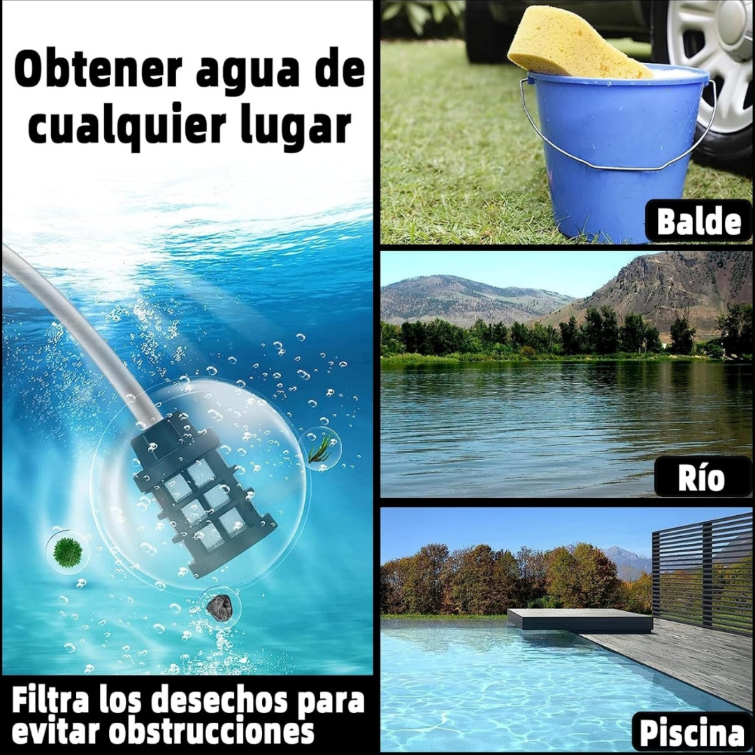 HIDROLAVADORA INALÁMBRICA DE ALTA PRESIÓN CON 2 BATERÍAS