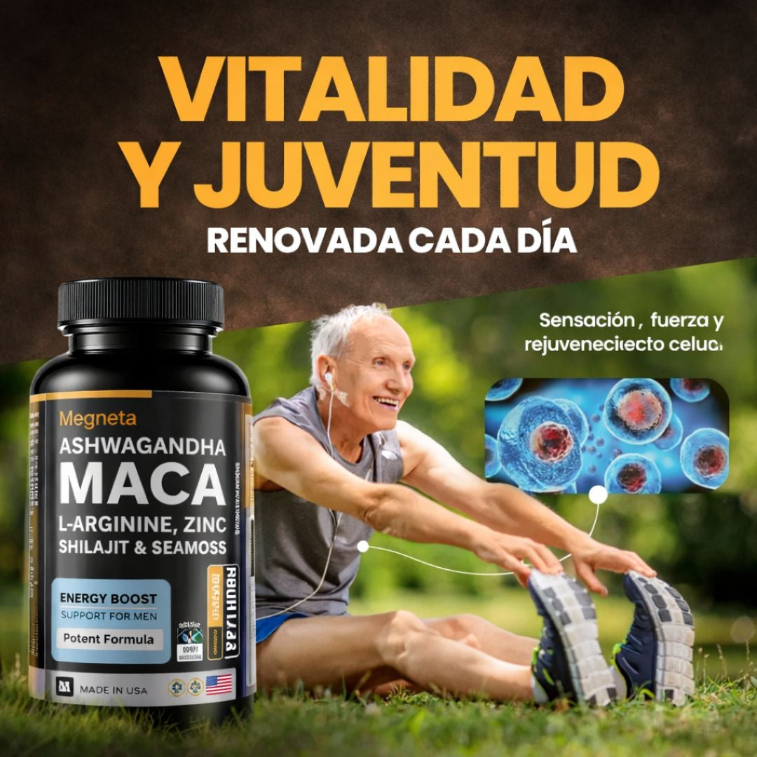 Maca Plus+ Compre 1 y Llevate 2 | Recupera tu potencia energia