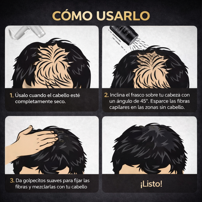 FIBRAS CAPILARES PARA LA CALVICIE DEXE®