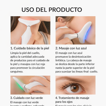 MASAJEADOR ANTIARRUGAS Y RODILLO