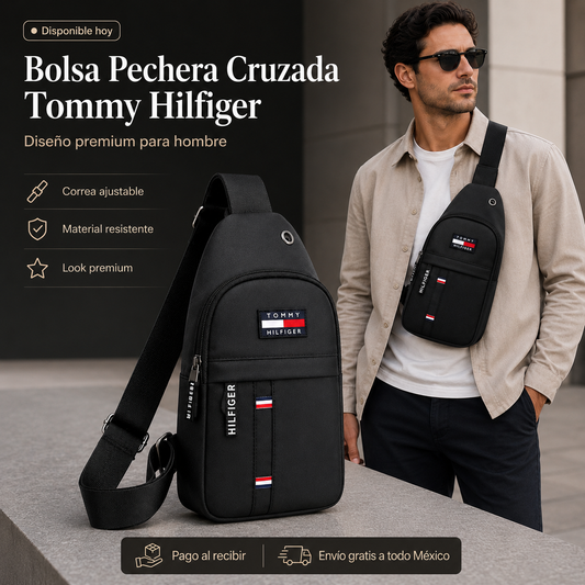 Bolsa Pechera Cruzada Tommy Hilfiger