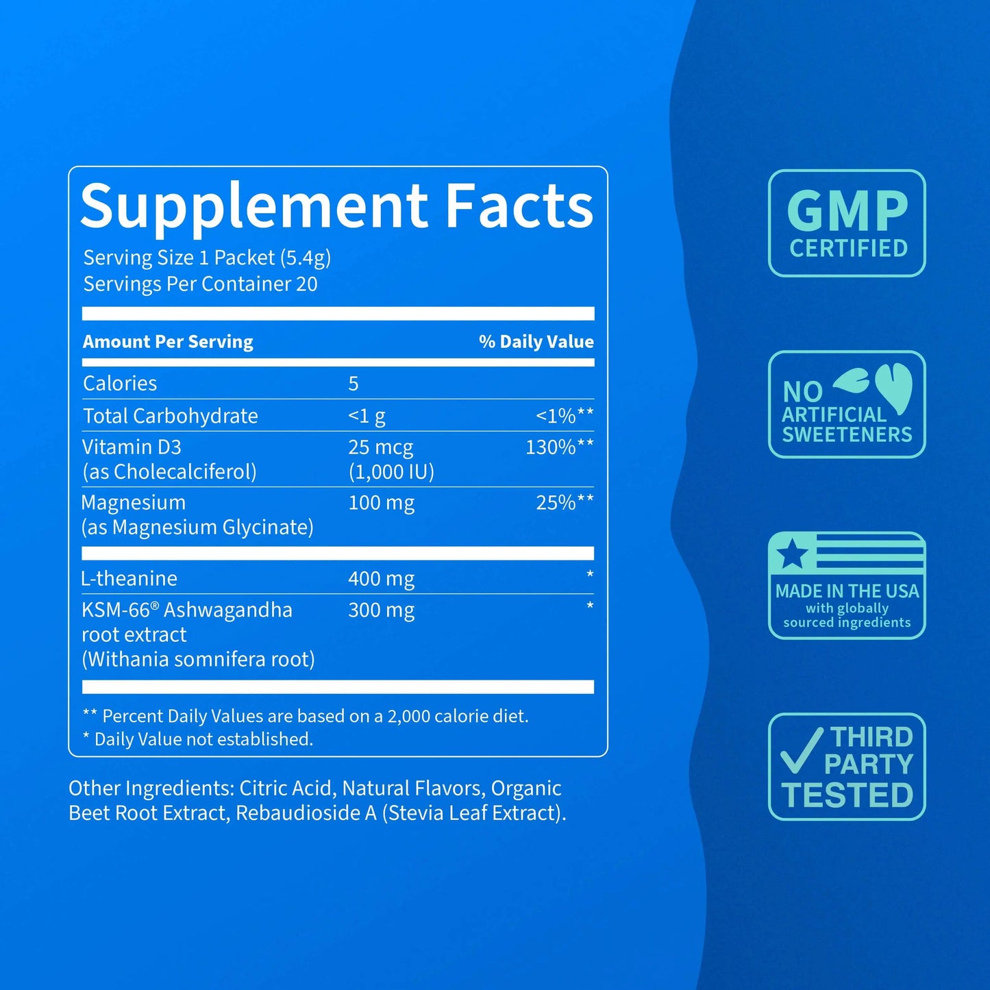 SUPER CALM — REDUCCION DE LA HINCHAZÓN