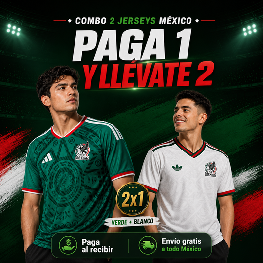 Combo 2 Jerseys México – Paga 1 y Llévate 2