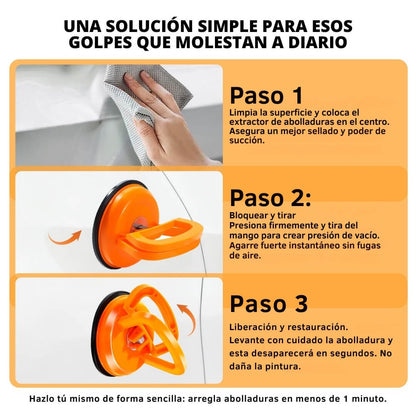 Extractor de Abolladuras para Auto - Elimina Abolladuras de Manera Fácil y Rápida