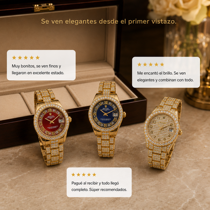 3 Relojes de Lujo – COMPRA 1 Y LLÉVATE 3