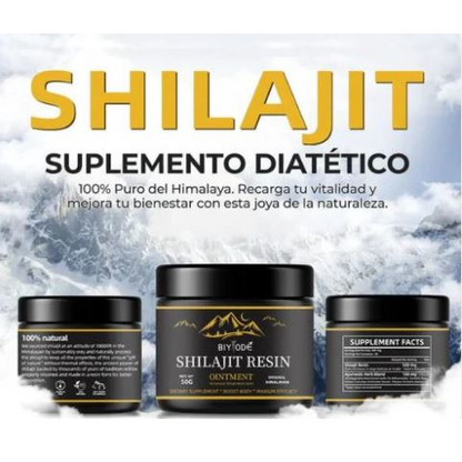 SHILAJIT DEL HIMALAYA - TOMA EL CONTROL DE UNA VIDA SANA Y EQUILIBRADA