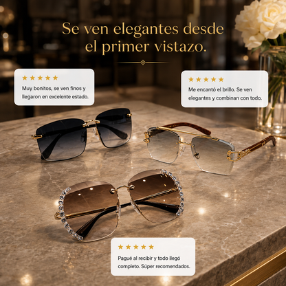 3 Lentes Modernas de Lujo para Mujeres