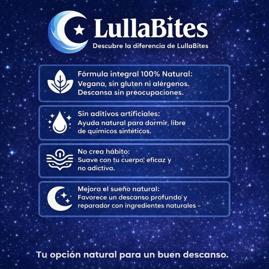 LULLABITES® GOMITAS NATURALES PARA DORMIR