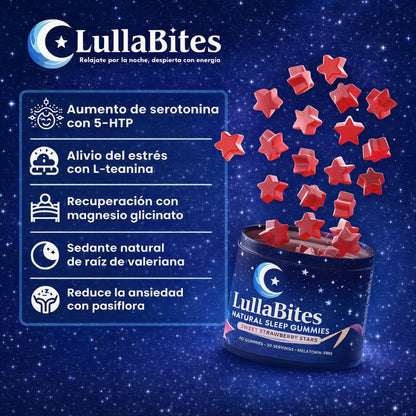 LULLABITES® GOMITAS NATURALES PARA DORMIR