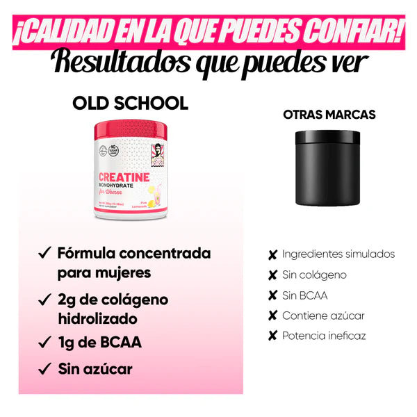 CREATINA PARA MUJERES CON COLAGENO Y AMINOACIDOS