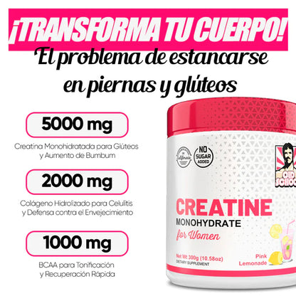 CREATINA PARA MUJERES CON COLAGENO Y AMINOACIDOS