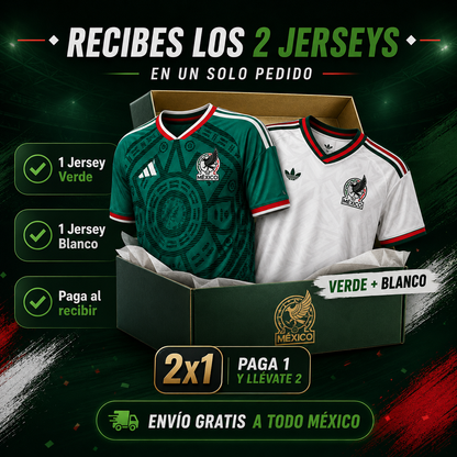 Combo 2 Jerseys México – Paga 1 y Llévate 2