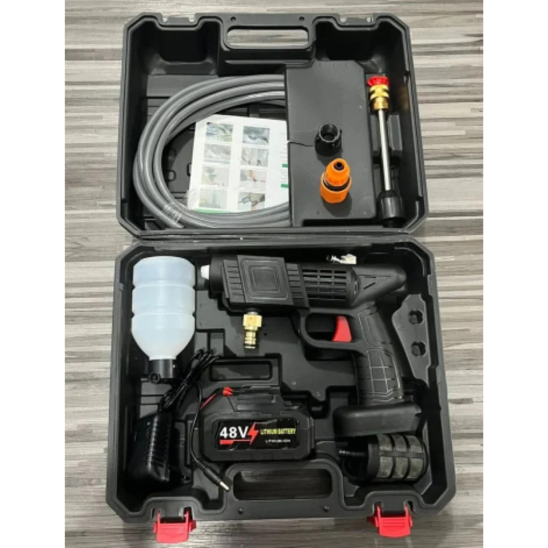 HIDROLAVADORA INALÁMBRICA DE ALTA PRESIÓN CON 2 BATERÍAS