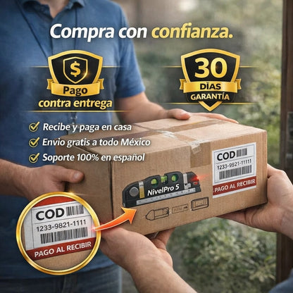 NivelPro Pro 5™ | Nivel Láser Profesional 2.5m